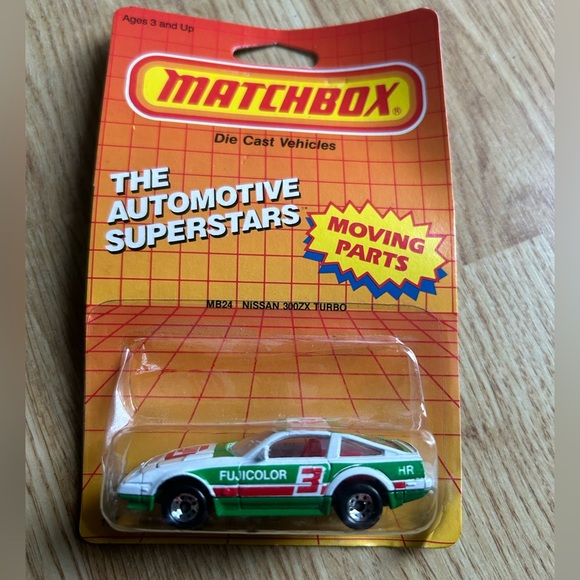 Matchbox MB24 Nissan 300ZX TURBO Fuji Camera - Picture 1 of 4